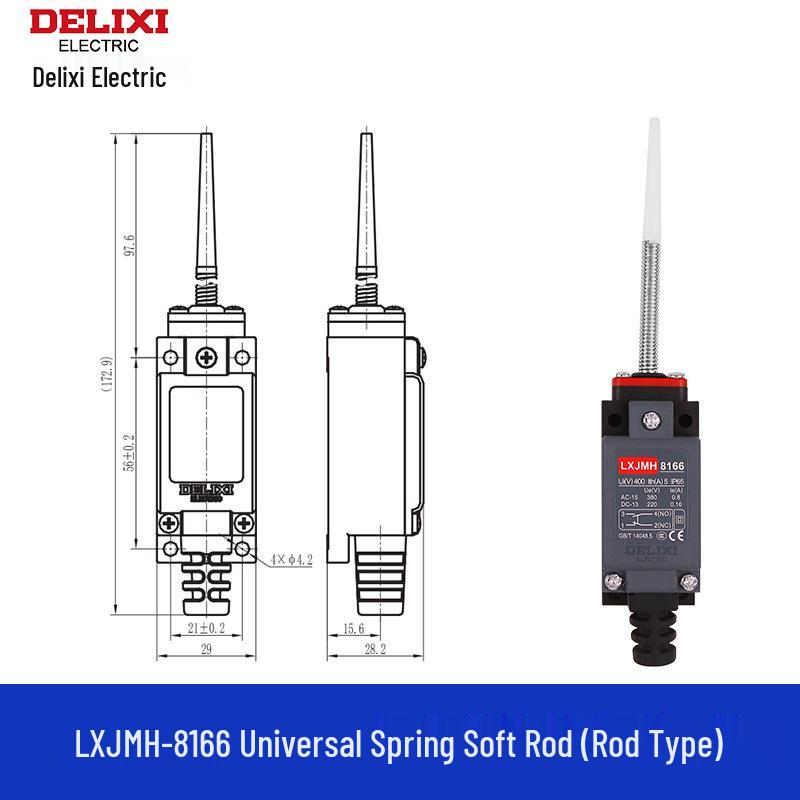 DELIXI LXJM S8108 Roller Limit Switch Replacement for LXJM1