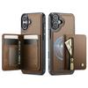 2 In 1 Detachable Magnetic Zipper Leather Cards Solt Wallet Case For iPhone 17 Pro Max 16 Plus 15 14 13 12 11 Phone Bag Cover