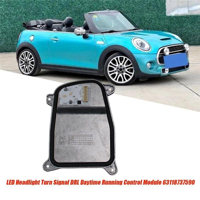 Powerful Right LED Headlight Turn Signal Module 63118737589 For BMW MINI F55 F56 F57 2013- DRL Daytime Running Control Modul