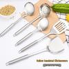 Zhi Shi Stainless Steel Kitchen Utensil Set with Stand