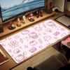 Hello Kitty Print  Cushion Non-slip Laptop Tablet Big Mousepad XXL Mat Mini PC Playmat With Lock edge