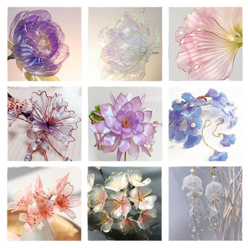 UV DIP Resin Glue Transparent UV Glue Ultraviolets Curing Flower Making Liquid DIY Hairpin Earring Resin Jewelry Making