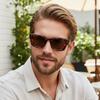 European And American Fashion New Square Retro Rice Nail Sunglasses Trendy Large Frame Street Shot Versatile Sunglasses Uv Protection Glasses