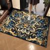 Durable Wear-resistant Card-type Embossed Diatom Mud Bathroom Anti-slip Mat Entrance Door Bathroom Bathroom Foot Mat