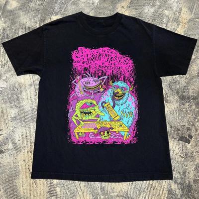 Sanguisugabogg Monsters Poster Band Black Cotton T Shirt Full Size S-5XL BL1841