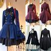 Medieval Renaissance Vintage Butterfly Long Sleeve Cosplay Dress