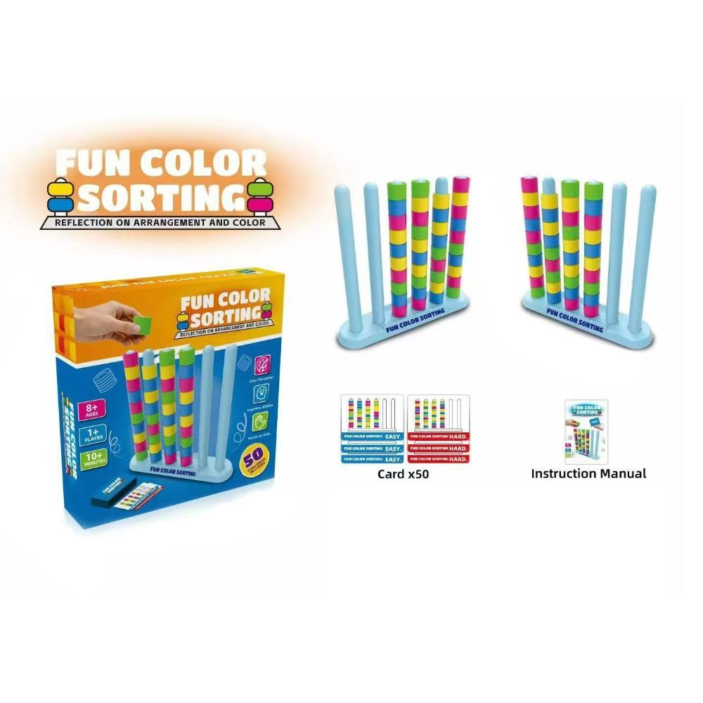 Plastic Color Matching Challenge Game 1-2 Player Board Games Birthday Party Gifts Two-player
