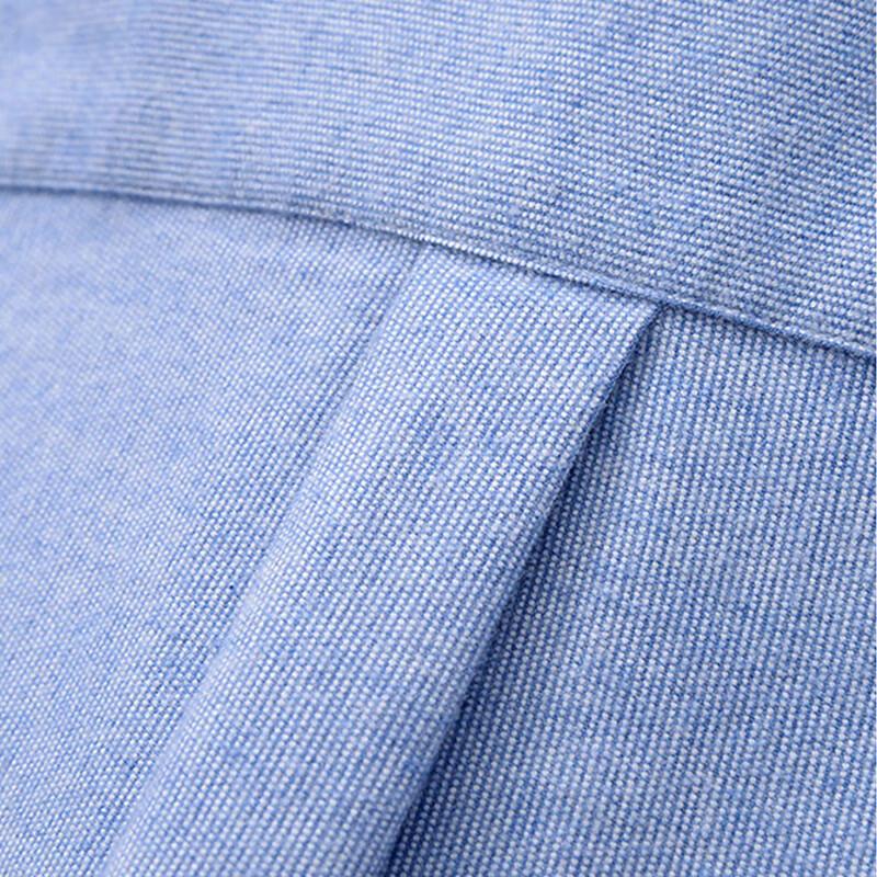 Hodo Men's Pure Cotton Long Sleeve Casual Shirt
