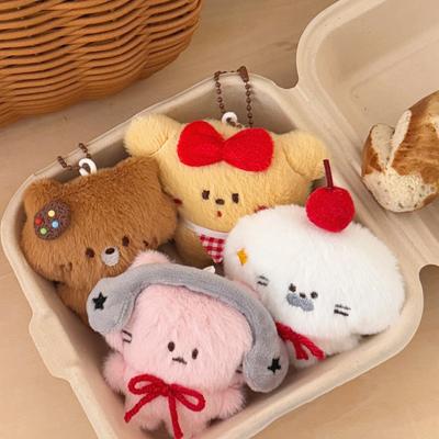 1/6 Pcs Cute Pet Small Animal Pendant Girl Backpack Versatile Pendant Cute Pendant