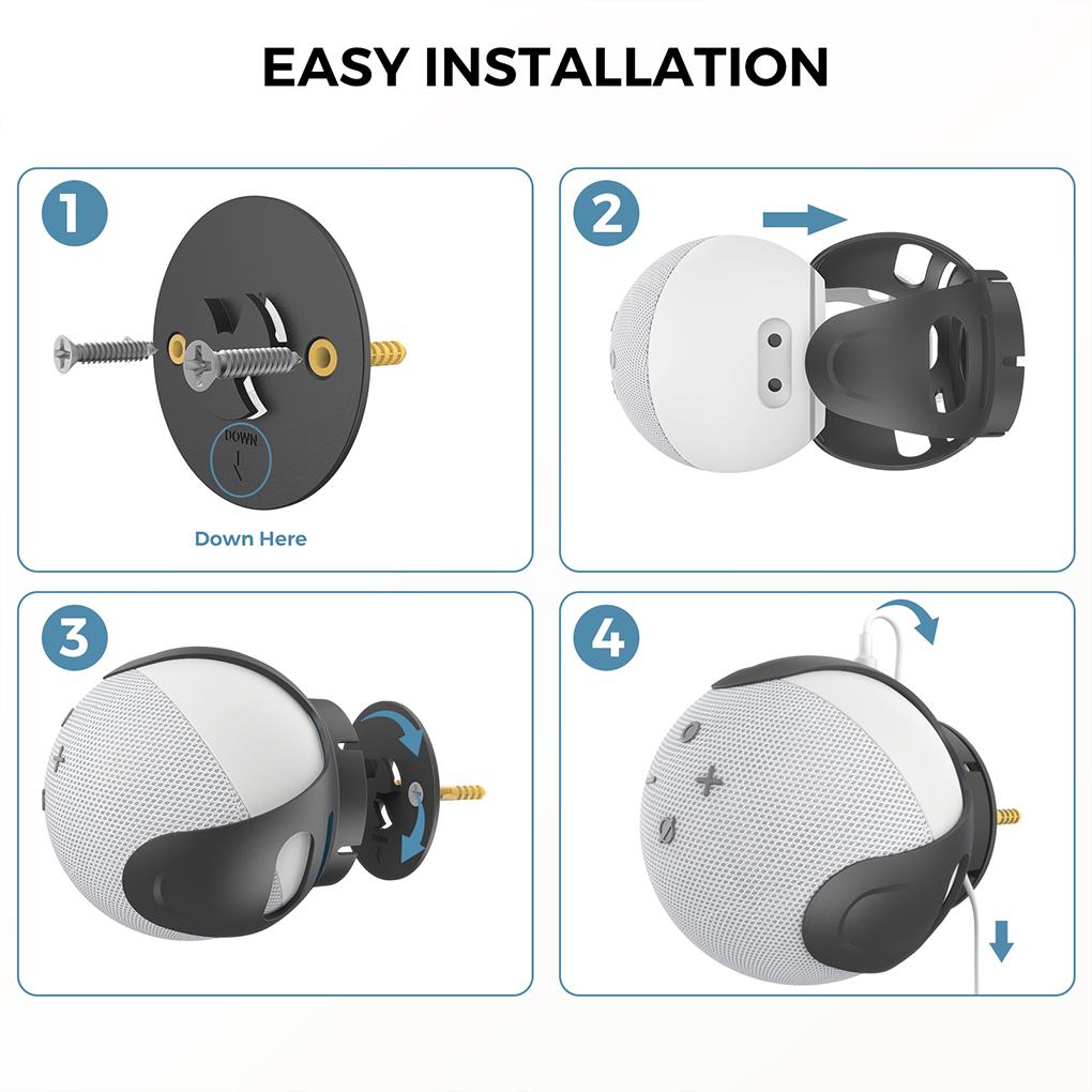 Wall Holder Smart Off Counter Stand Speak4 4 Sturdy Cord Solution Home Holder For 5 Wall Holder For Restaurant Smart