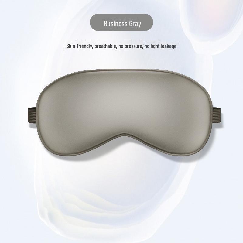 Masque pour les yeux en soie double face pour hommes et femmes: Options de blocage de la lumière et de compresses chaudes/froides pour le sommeil et la relaxation