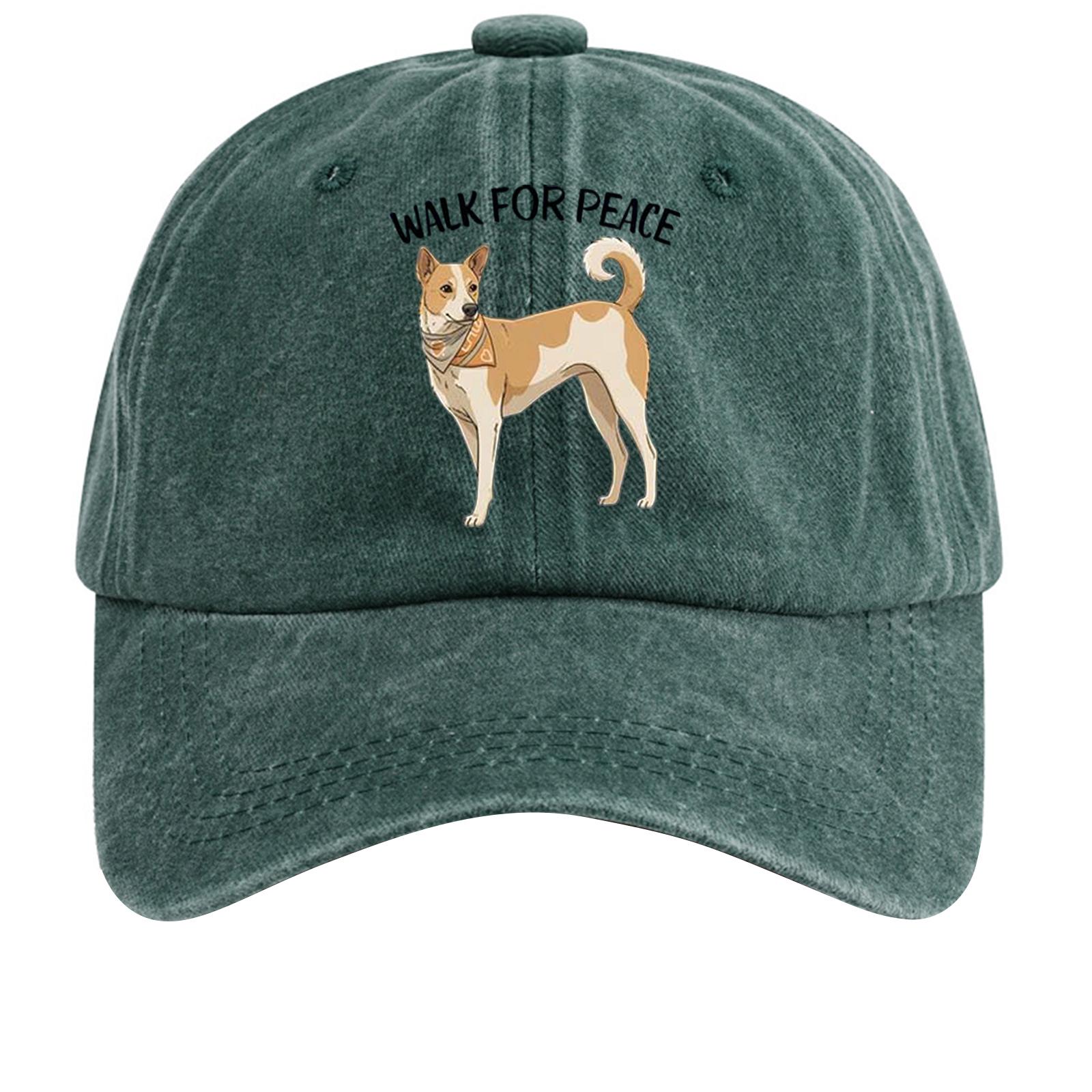 Хлопковая бейсболка с принтом, потертая, с мягким верхом, джинсовая шляпа, винтажная шляпа