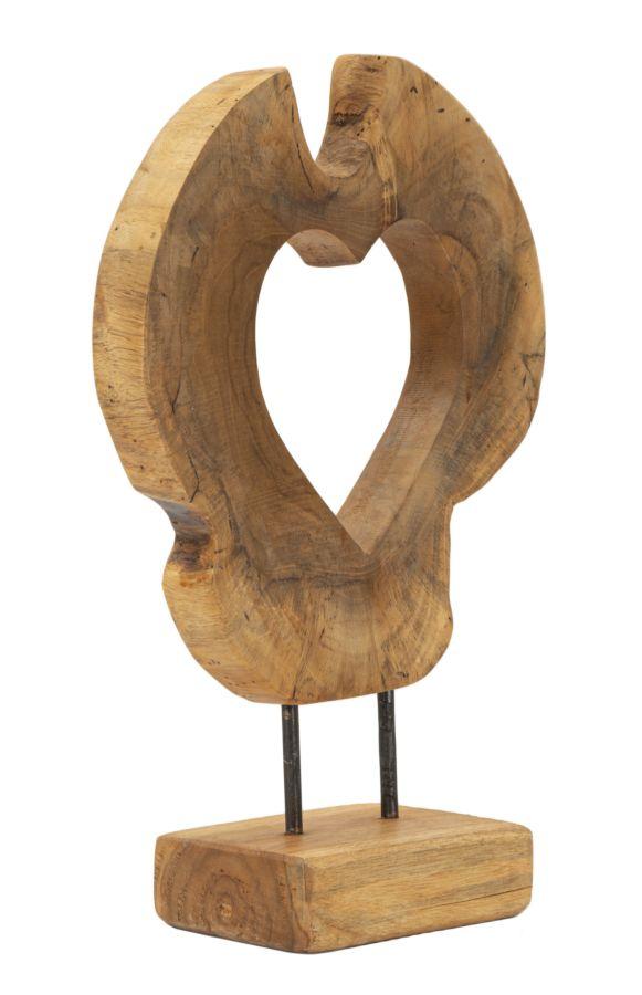 Hasi Sculputre Teak Cm 28X10X38