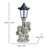 Solar Powered Resin Duck Planter Statue Outdoor Garden Light Decor Yard Patio Lawn Night Illumination