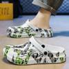Fashion New summer men's designer light comfortable beach slippers wading EVA non-slip plus size walking casual men's shoes49
