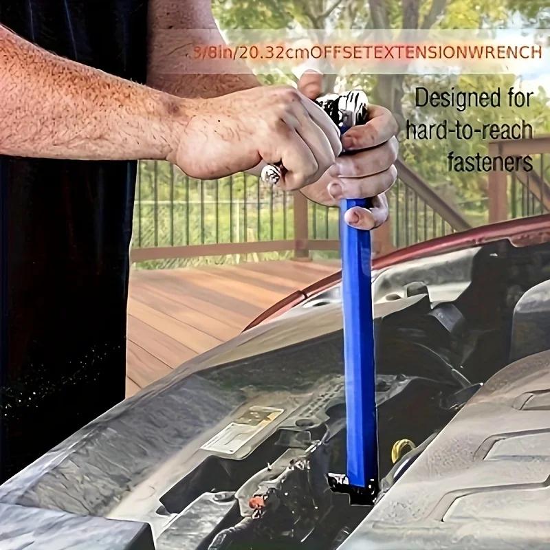 2025 Tight Spaces Extension Tool 1/2 in. 1/4 in. 3/8 in. Auto Repair Tool Home Tool Set Professional Zero Offset Extension Wrenc