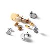 10pcs/lot Gold Color Stainless Steel Heart Drops Round Hole Ear Studs With Earring Plug For DIY Jewelry Making Accessories