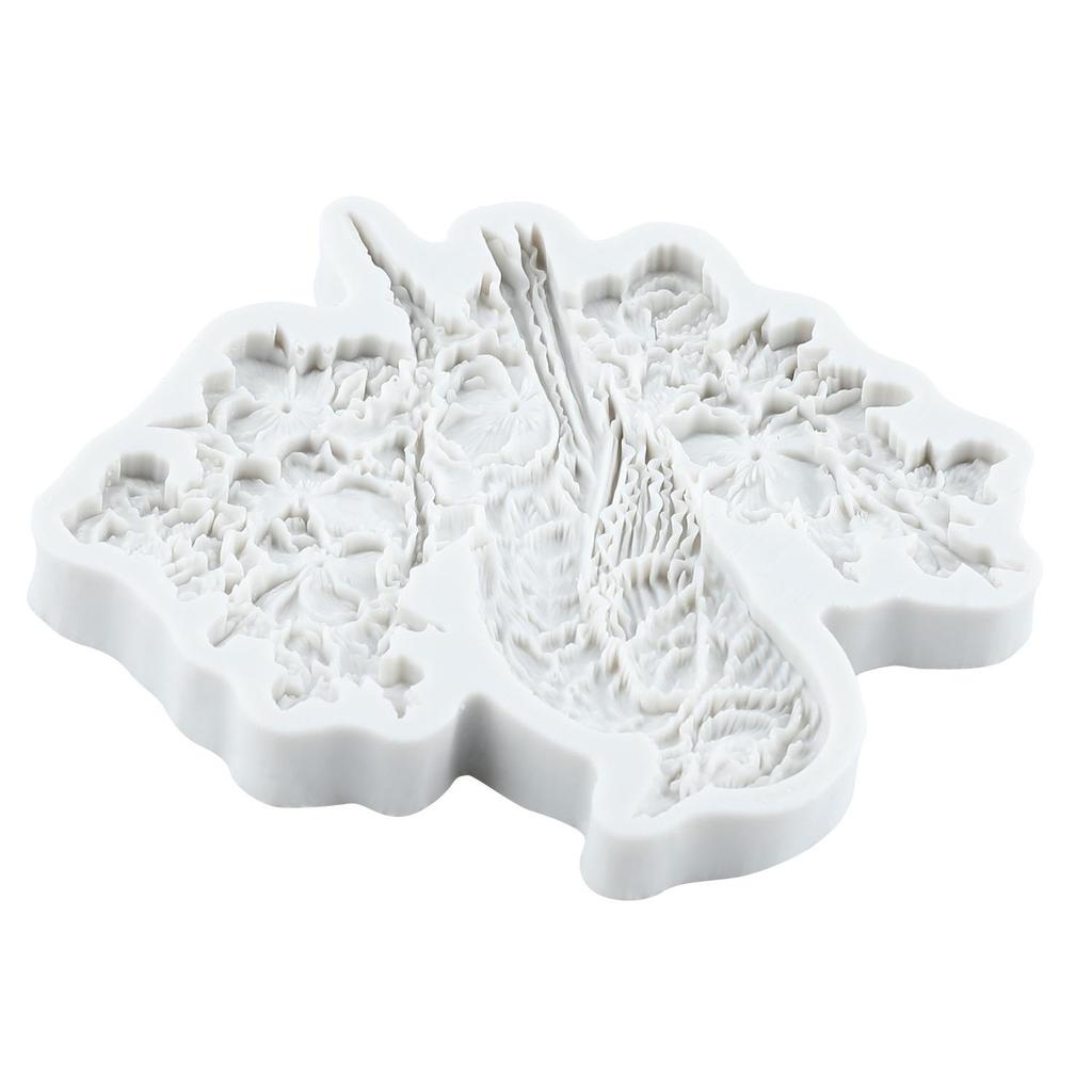 Molde de Silicone de Pássaro Moldes de Fondant de Pássaro Ferramentas para Decoração de Bolo Bolo Temático Sobremesa Decorada Molde de Doce de Chocolate