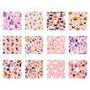 Halloween Decoration Handmade Packaging Double Offset Paper Horror Pumpkin Leaves Party Atmosphere Party Supplies