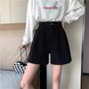 Women's High-Waist Corduroy A-Line Shorts - Autumn/Winter 2023 Collection: Slim, Retro, Casual Style