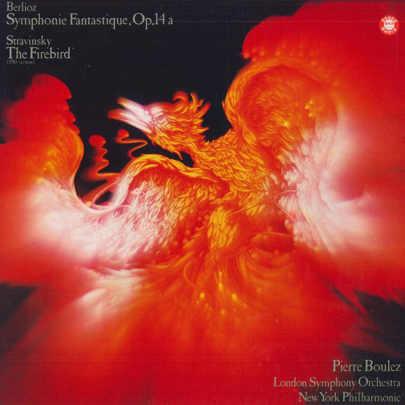 LP Record PIERRE BOULEZ LONDON SYMPHONY ORCH Berlioz Symphony Fantastique Str 35AC12278 CBS SONY 1975 Japan Classical Used