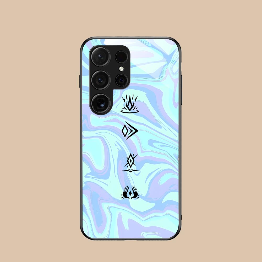 Valo Waylay Phone Case for Samsung Galaxy S26 S25 S24 S23 S22 S21 S20 Note20 Plus FE Ultra Glass Protective Cover