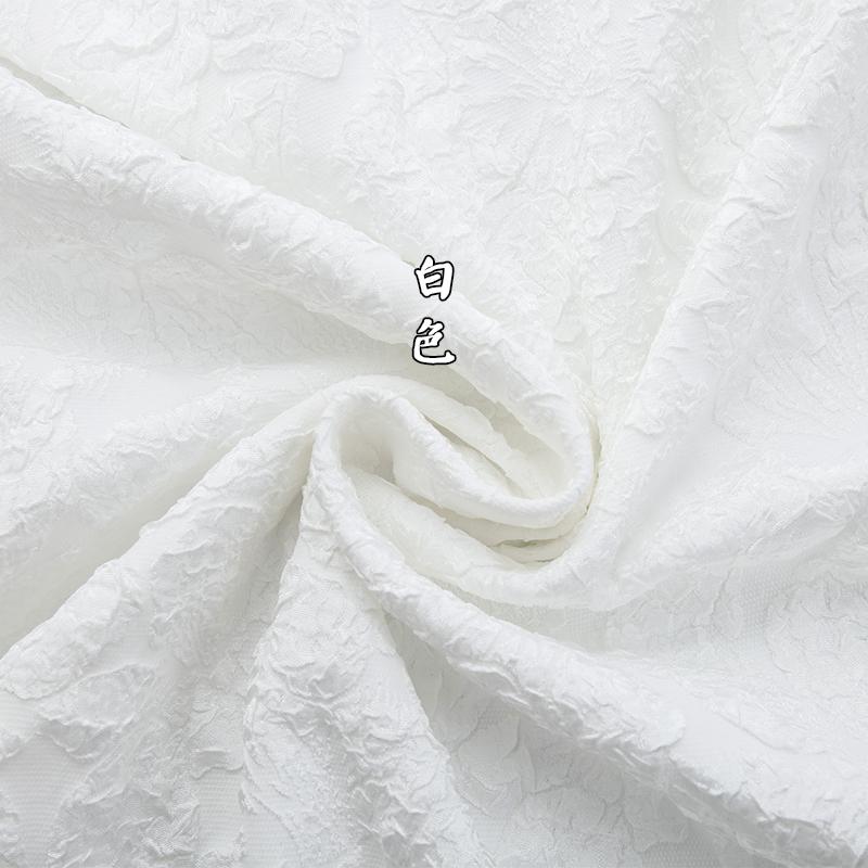 Tkanina żakardowa z motywem lilii, 160x50/200 cm, na sukienki vintage, sukienki dla księżniczek, ubrania dziecięce, ręcznie robiony materiał do majsterkowania TJ10253