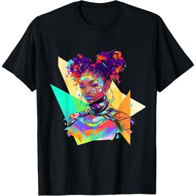 Avatar Style Woman Profile T-Shirt