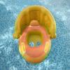 Baby Inflatable Swimming Rings Seat for Kids Children PVC Floating Sunshade Swim Circle Pool Bathtub Beach Summer Water Toys