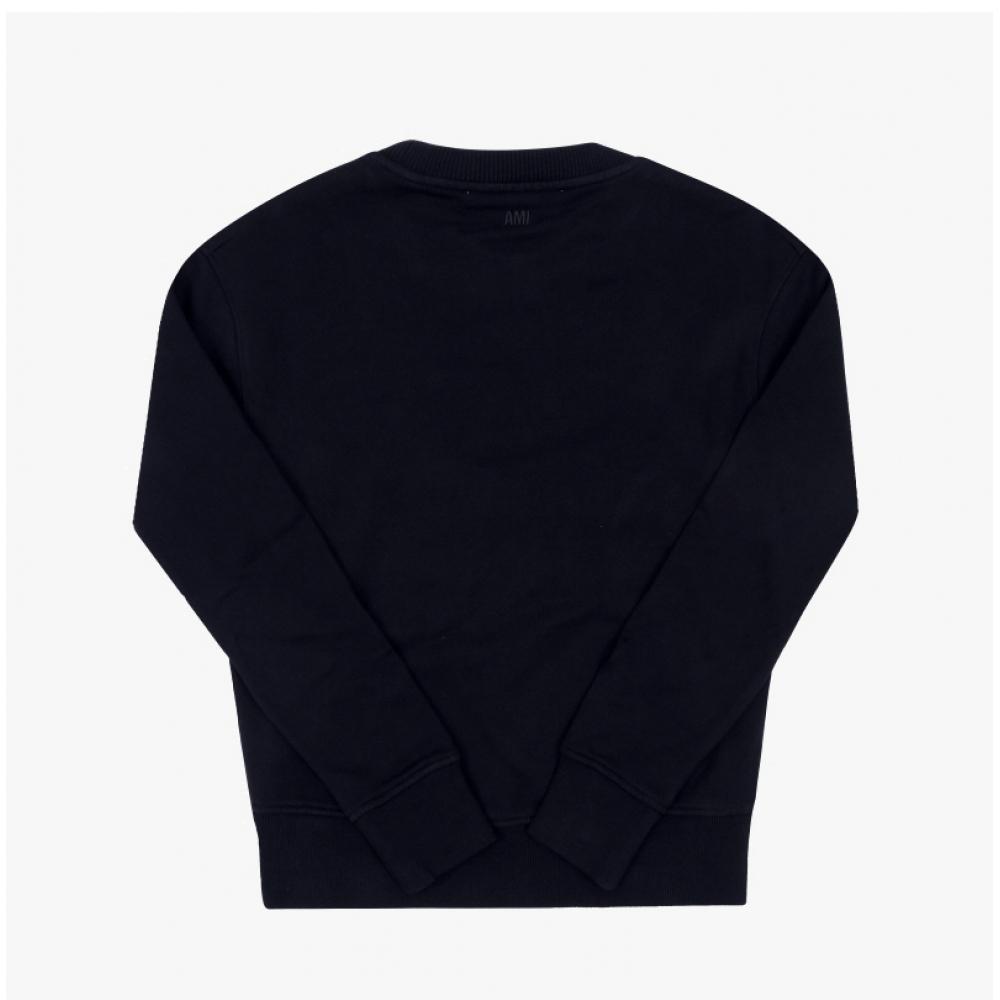 Sudadera con logo de corazón pequeño Ami Bfusw035