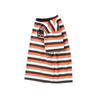 Summer Korean Version of Children's Clothing New Children's Striped Short Sleeve Big Children Cartoon Printed Half Sleeve Girls Short Sleeve T-shirt