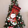 New Christmas stockings, creative cartoon pattern styling gift stockings, Christmas tree pendants, home decorations