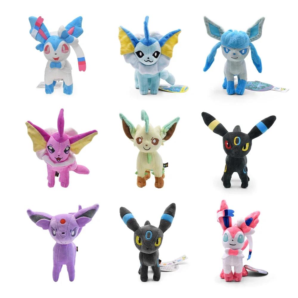 Leafeon Vaporeon Glaceon Sylveon Espeon Umbreon Vaporeon Sylveon Fluffy Collectible Stuffed Fauna Item Snuggly Plushies Illustrated Collectible