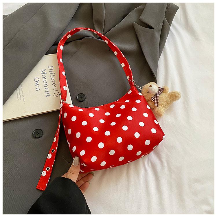 Summer New Single Shoulder Mini Spot Niche Summer Bag Trendy Small Bag Casual Tote New Bag Women's Bag