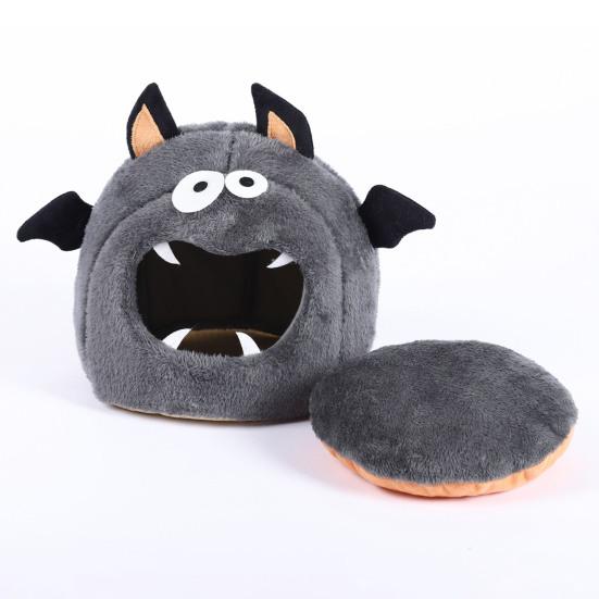 Hamster House Non-slip Bottom Cartoon Big Space Soft Comfortable Keep Warm Polyester Small Bat