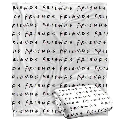 Friends Repeat Logo Blanket