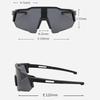 Neue Radbrille Outdoor-Sport-Sonnenbrille Herren und Damen gleich Mountainbike-Sonnenbrille 668