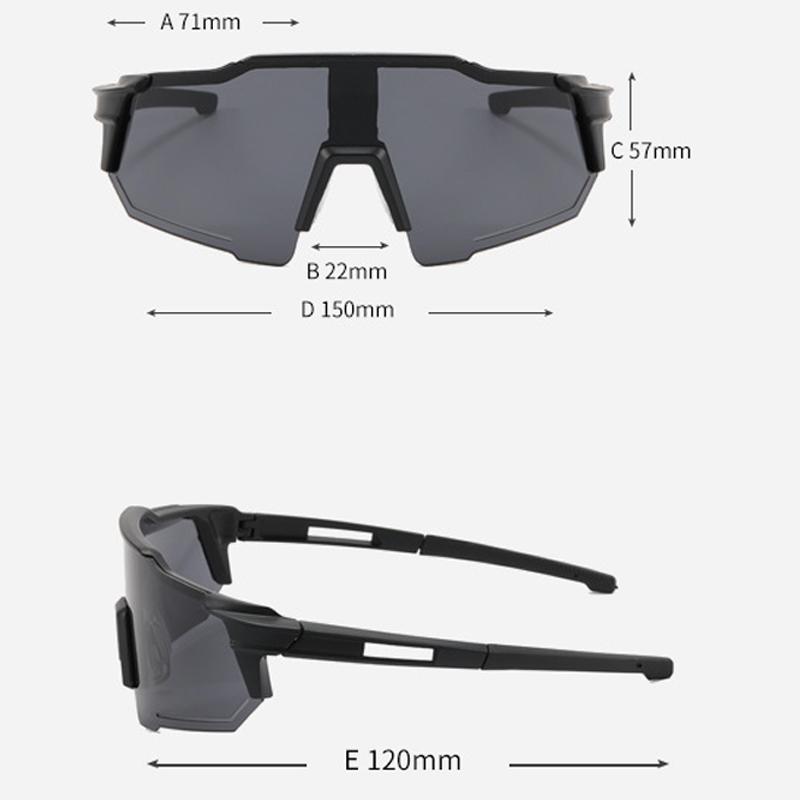 New Cycling Glasses Outdoor Sports Sunglasses Men And Women Same Mountain Bike Sunglasses 668