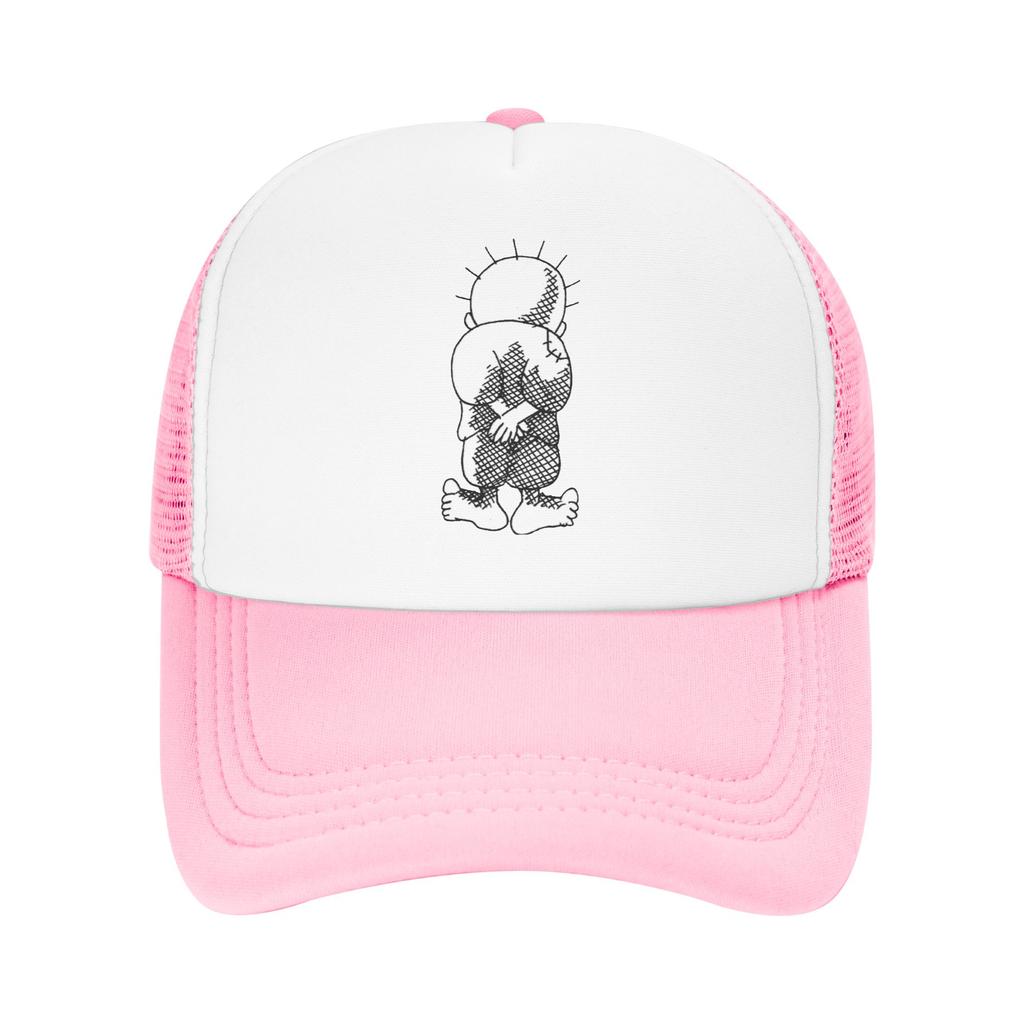 Hanthala From Palestine Palestinian People Mesh Baseball Cap Sport Trucker Worker Cap Dad Hat Breathable Summer Trucker Cap
