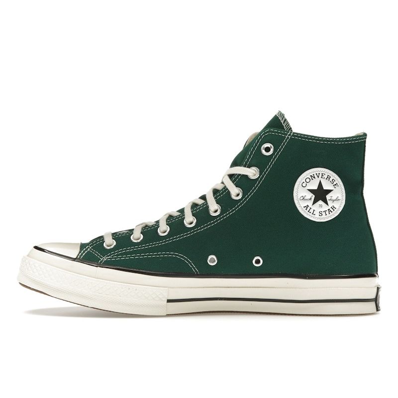 Converse Chuck 70 High Midnight Clover Unisex Sneakers Green Egret Black 168508C