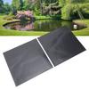 2 Pieces Pond Liner Repair Patch, 8 x 8 Inch Waterproof Self-Adhesive Pond Liner Joint Tape, EPDM Liner Repair Patch Kit