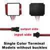6 Styles Mirror Dimming Touch Switch Bathroom Mirror DC12V 24V Makeup LED Monochrome Electrodeless Dimming Mirror Switch Adjusta