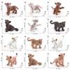 Simulating Wild Animal Tiger And Leopard Cub Models Desktop Ornament Set For Desk Decor