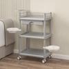 Multi-Layer Salon Cart for Beauty, Nail, Hair, Eyelash Tools Organization