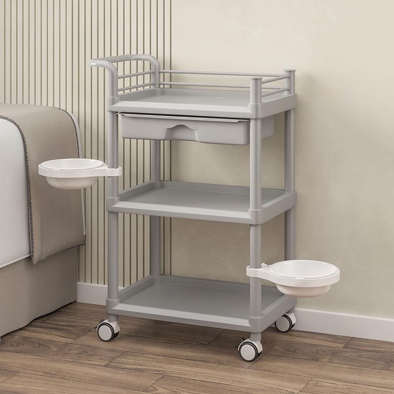 Multi-Layer Salon Cart for Beauty, Nail, Hair, Eyelash Tools Organization