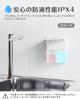 Umimile Automatic Foam and Liquid Soap Dispenser, Double Head, 600ml, for Hand Soap and Dish Soap, Wall Mountable, IPX4 Waterproof, Kitchen Use