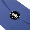 100-500pcs Black & White Thank You Stickers for Small Business Seal Labels DIY Handmade Labels 8 Designs Stationery Stickers