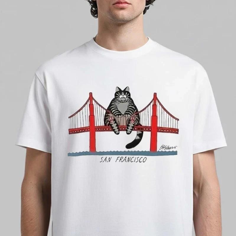 Project Hail Mary 2026 Ryan Gosling B Kliban Cat SF Golden Gate T-Shirt Unisex T-Shirt XXL