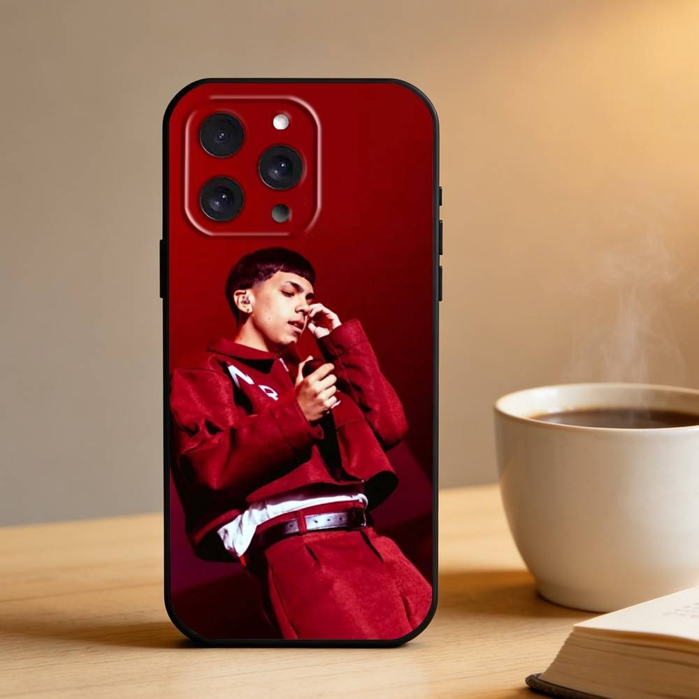 

Rapper M-Milo J Phone Case For iPhone 17 16 15 14 13 12 Max Plus Silicone Black Cover iPhone12PROMAX