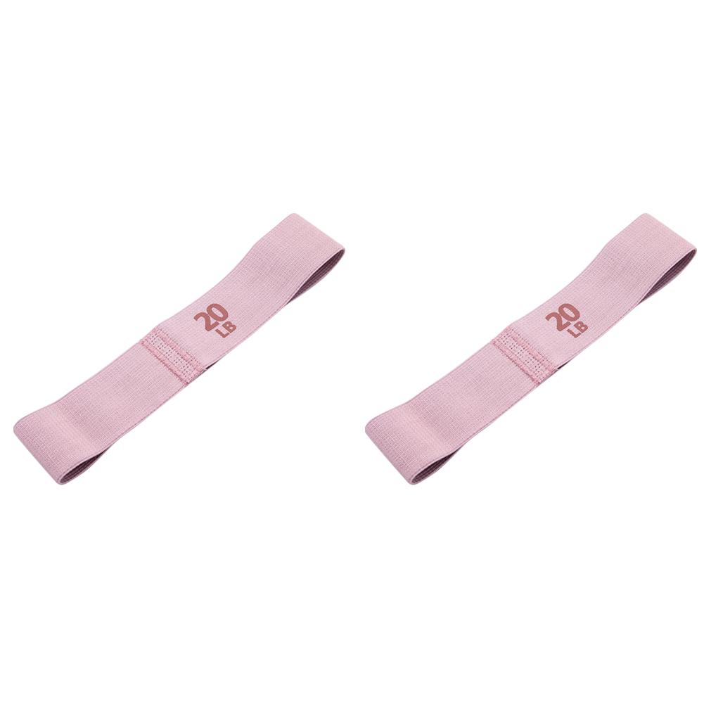 

Эспандеры для бедер Портативный пилатес эластичный круг для бедер для домашних тренировок (розовый)